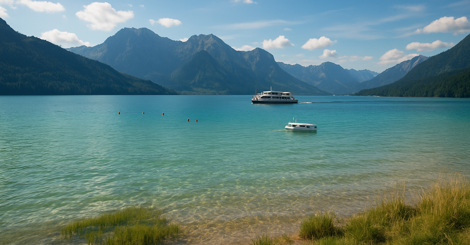 Chiemsee mit Kindern: mit dem Raddampfer zur Herreninsel und flach ins Wasser