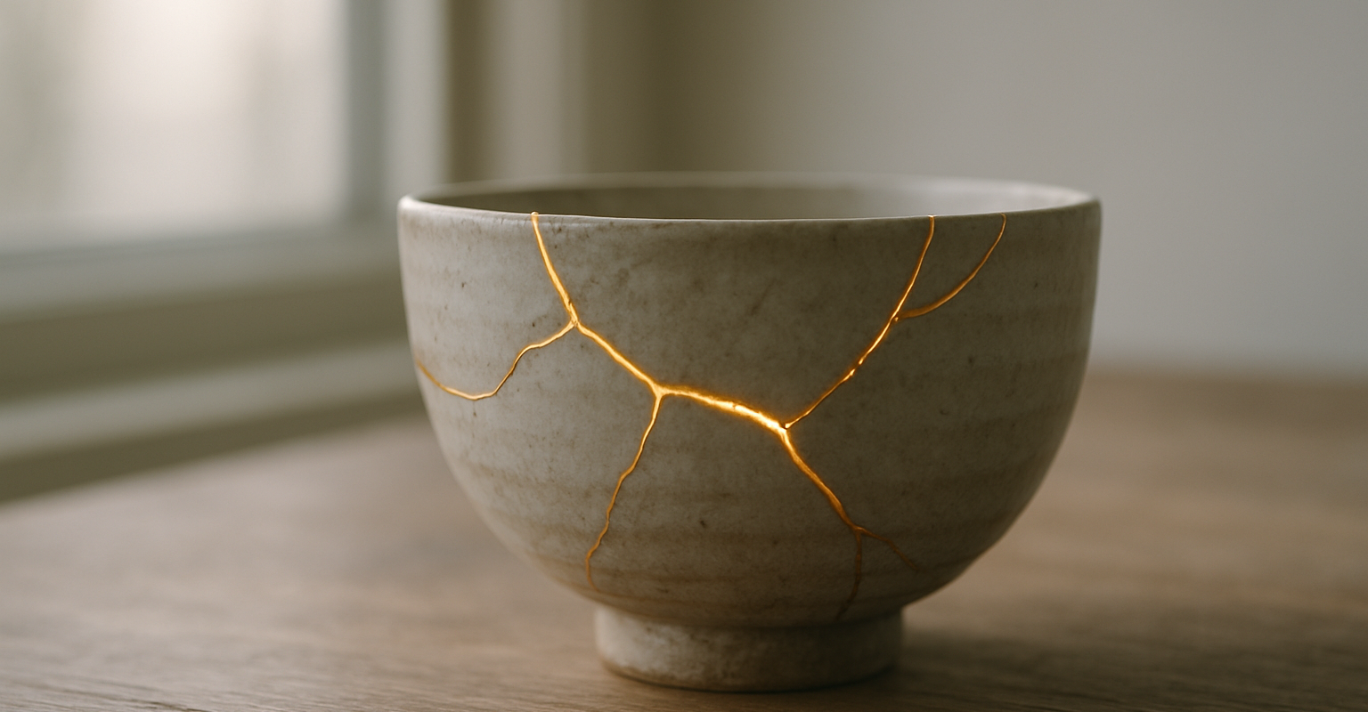 Kintsugi: Warum finanzielle Brüche dich nicht entwerten – sondern klüger machen