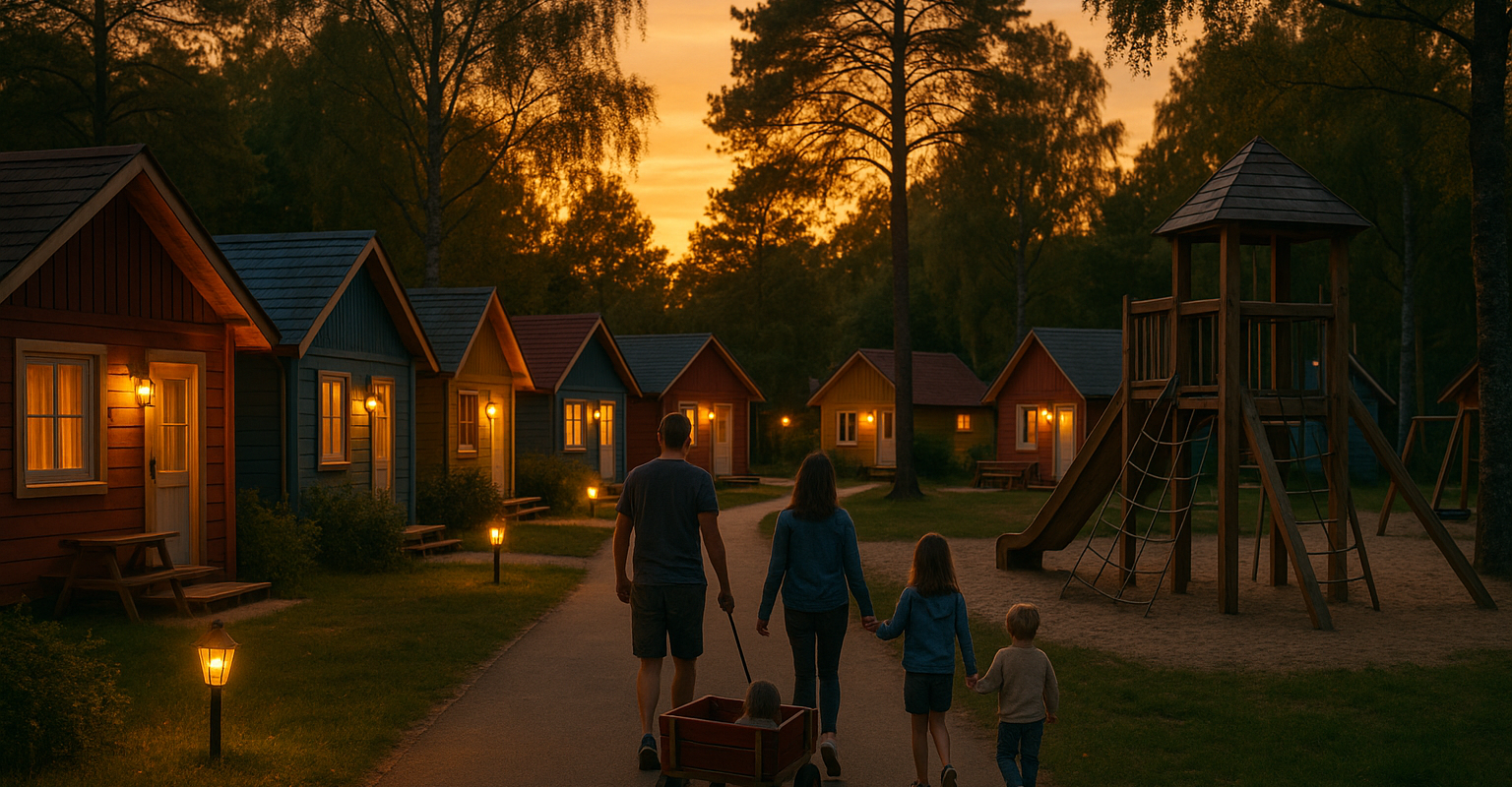 LEGOLAND Feriendorf Günzburg: im Ritter-Zimmer schlafen, morgens direkt in den Park